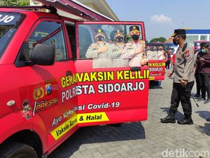 Vaksinasi Keliling Desa Bakal Mempercepat Vaksinasi di Sidoarjo