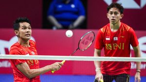 Aksi Fajar/Rian Bawa Indonesia Unggul 2-0 di Final Piala Thomas