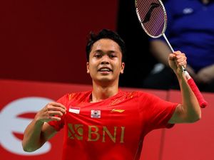 Final Piala Thomas: Anthony Ginting Tenang Akhirnya Menang
