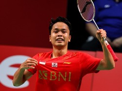 Final Piala Thomas: Anthony Ginting Tenang Akhirnya Menang