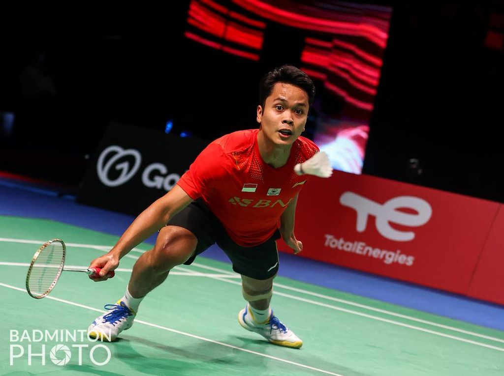 Final Piala Thomas: Anthony Menang, Indonesia 1-0 China