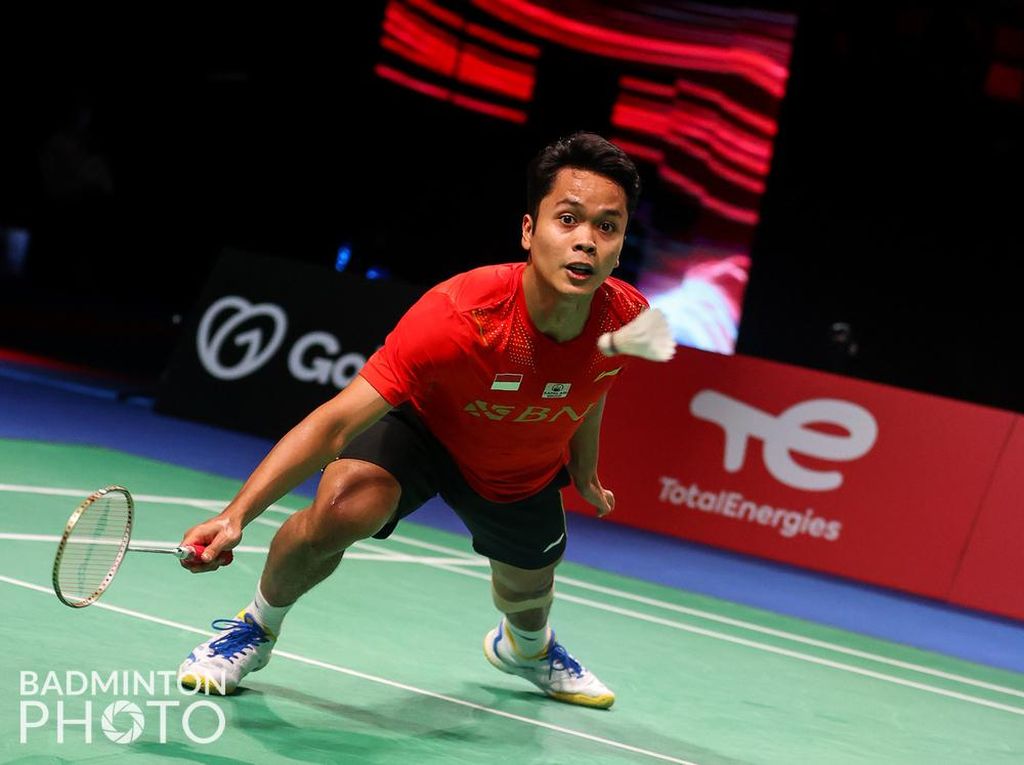 Final Piala Thomas: Anthony Menang, Indonesia 1-0 China Final Piala Thomas: Anthony Menang, Indonesia 1-0 China