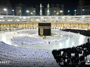 Biar Aman dari COVID-19, Masjidil Haram Mekah Disterilkan 10 Kali Sehari Biar Aman dari COVID-19, Masjidil Haram Mekah Disterilkan 10 Kali Sehari