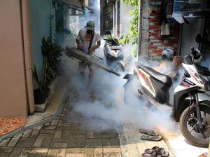 Fogging Cegah Demam Berdarah di Depok
