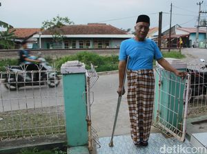 Kisah Endun, Kehilangan Satu Kaki Terlindas Kereta Saat Usia 15 Tahun