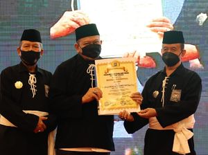 Jadi Warga Kehormatan PSHT, LaNyalla Bicara Pencak Silat Pusaka Leluhur