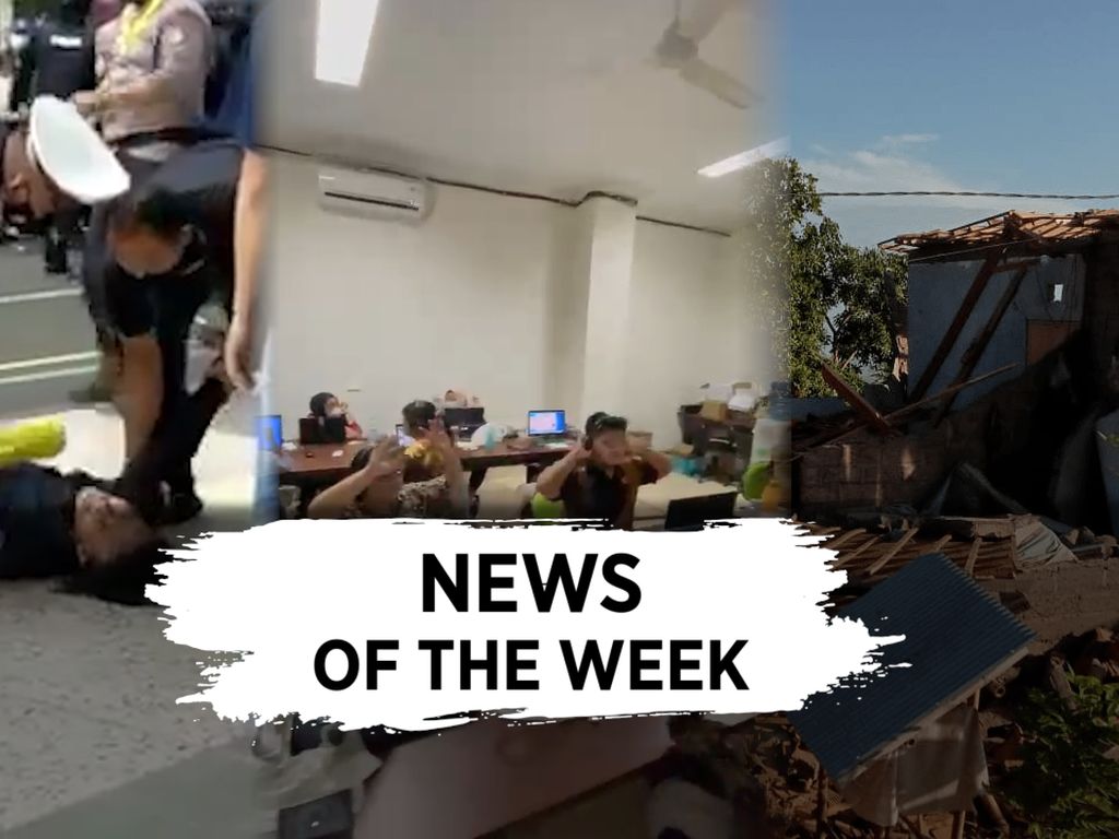 News of The Week: Polisi SmackDown Mahasiswa, Gempa M 4,8 Guncang Bali