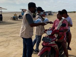 PON XX Usai, Relawan COVID Mimika Diharapkan Tetap Sosialisasi Prokes PON XX Usai, Relawan COVID Mimika Diharapkan Tetap Sosialisasi Prokes