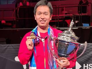 Indonesia Juara Piala Thomas Demi Hendra Setiawan