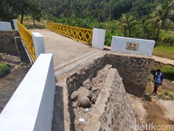 Aya-aya Wae! Jembatan Siluman di Cianjur Bikin Warga Bingung