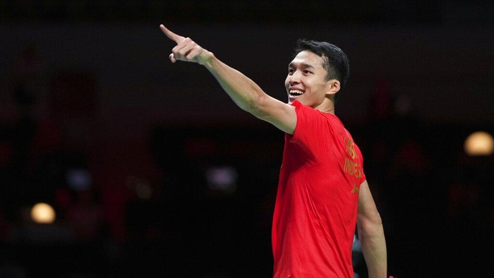 Jatuh Bangun Mental Jonatan Christie di Piala Thomas (AP)