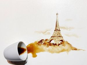 Keren! Goresan Tumpahan Kopi Jadi Karya Seni Mengagumkan Keren! Goresan Tumpahan Kopi Jadi Karya Seni Mengagumkan
