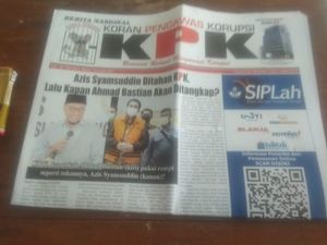 Beredar Koran Berlogo KPK dengan Tujuan Pemerasan, Ini Faktanya