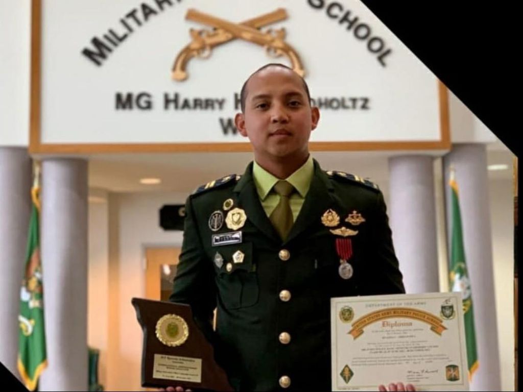 Top! Perwira Muda TNI AD Raih Gelar Siswa Internasional Terbaik di AS