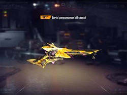 Mau Punya Skin Free Fire Keren M1887 Golden Glare, Ikuti Eventnya.