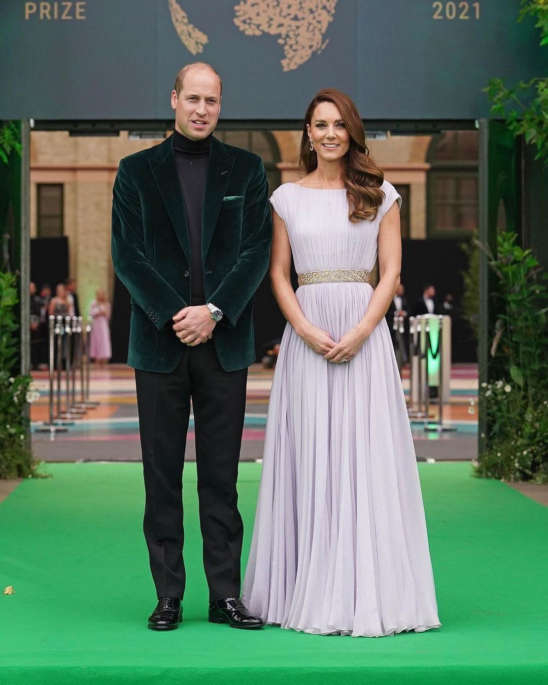 Pangeran William dan Kate Middleton di Earthshot Prize 2021