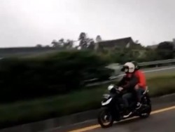Pelajar Pakai Motor Nyelonong Masuk Tol Pasteur, Alasannya di Luar Dugaan