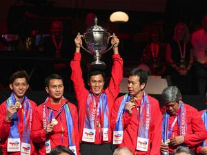 Pemerintah Kasih Bonus Rp 10 M buat Tim Piala Thomas Indonesia Pemerintah Kasih Bonus Rp 10 M buat Tim Piala Thomas Indonesia