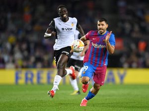 Momen-momen Debut Singkat Aguero di LaLiga