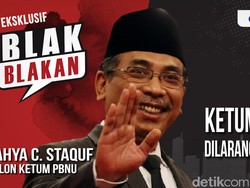 Blak-blakan KH Yahya C. Tak Berobsesi Jadi Presiden