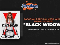 Congratz! Kamu Menang Merchandise Resmi Marvel Studios Black Widow