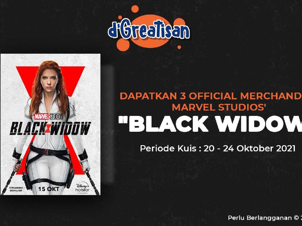 detikcom Kasih Kamu Merchandise Resmi Marvel Studios Black Widow, Cek di Sini! detikcom Kasih Kamu Merchandise Resmi Marvel Studios Black Widow, Cek di Sini!
