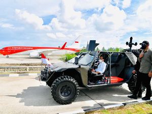 Jokowi Susuri Tarakan Pakai Rantis P6 ATAV V1, Ini Kecanggihannya