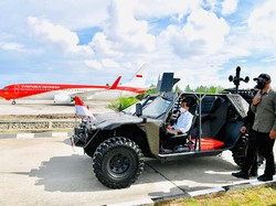 Jokowi Susuri Tarakan Pakai Rantis P6 ATAV V1, Ini Kecanggihannya