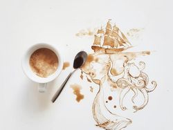 Keren! 5 Lukisan Seniman Ternama Ini Memakai Media Kopi