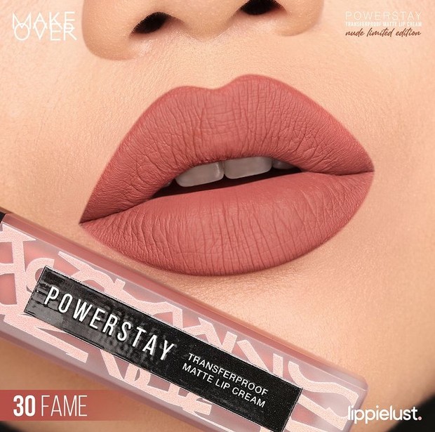 Make Over Powerstay Transferproof Nudes Matte Lip Cream – Fame