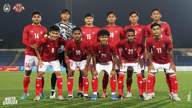 Timnas Indonesia U-23 vs Tajikistan U-23. PSSI