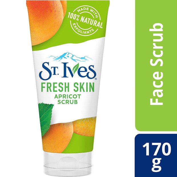 St. Ives Fresh Skin Apricot Scrub / foto : shopee.co.id/unileverindonesia