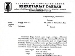 Cakades Ngumpul di Rumah Ayah Bupati, Pemkab Lebak Bantah Ada Politisasi