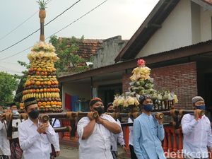 Melihat Tradisi Ampyang Maulid di Kudus yang Digelar Sederhana Melihat Tradisi Ampyang Maulid di Kudus yang Digelar Sederhana