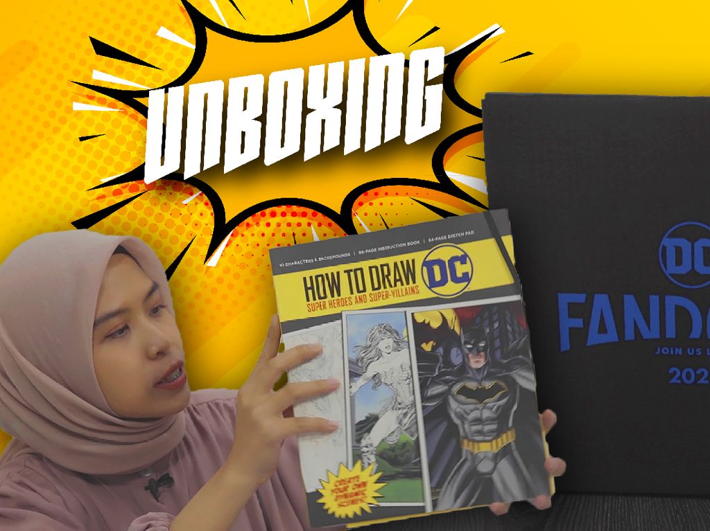 Unboxing Box DC FanDome 2021, Isinya Epik Banget!