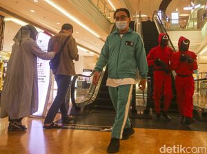 Demam Squid Game Mewabah Hingga ke Pusat Perbelanjaan