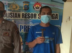Pukul Pengganggu Istri Pakai Martil, Pria di Sumut Serahkan Diri ke Polisi