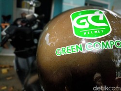 BRIN Pamerkan Helm Berbahan Limbah Kelapa ke Warga Majalengka