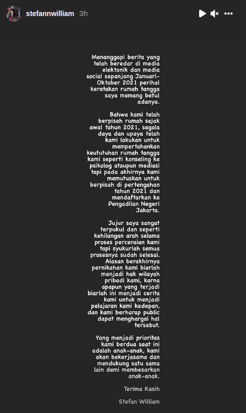 Instagram Stories Stefan William