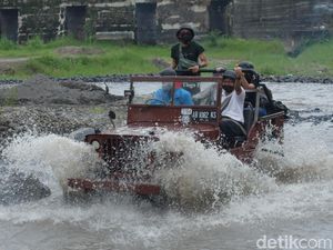 Waspadai Cuaca Ekstrem, Jip Wisata Merapi Libur di Malam Tahun Baru