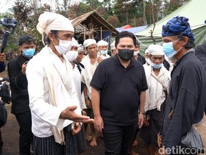 Diberi Gelar Dulur Baduy, Erick Thohir Dapat Pesan Ini