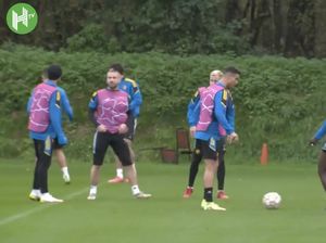 MU Vs Atalanta: Momen Ronaldo Pamer Skill dalam Latihan