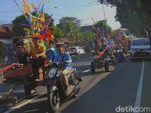 Parade Jodang Singkal, Cara Unik Warga Banyuwangi Rayakan Maulid Nabi