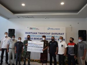 Pelindo Salurkan Bantuan Senilai Rp 800 Juta untuk Korban Gempa Bali