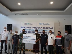 Pelindo Salurkan Bantuan Senilai Rp 800 Juta untuk Korban Gempa Bali