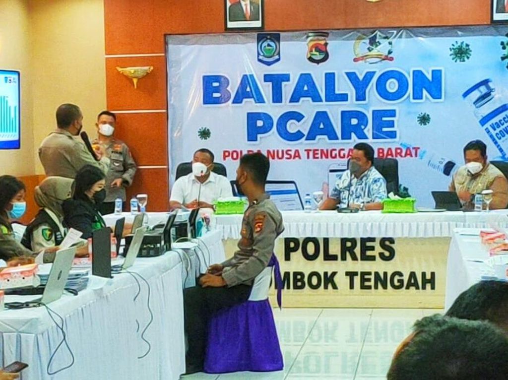 Gagasan Batalion P-Care Polda NTB Diapresiasi Kemenkes Gagasan Batalion P-Care Polda NTB Diapresiasi Kemenkes