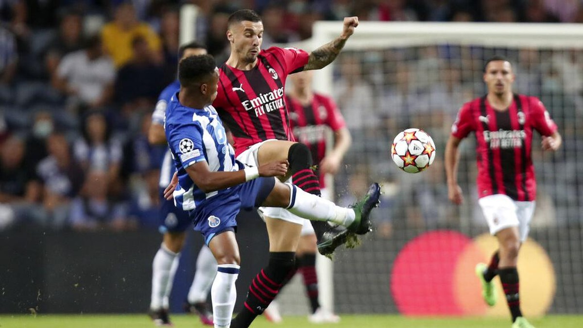 AC Milan dikalahkan Porto 0-1 di matchday 3 Liga Champions (Foto: AP/Luis Vieira)