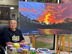 SBY, Lukisan Langit Senja dan Prinsip Harus Bisa