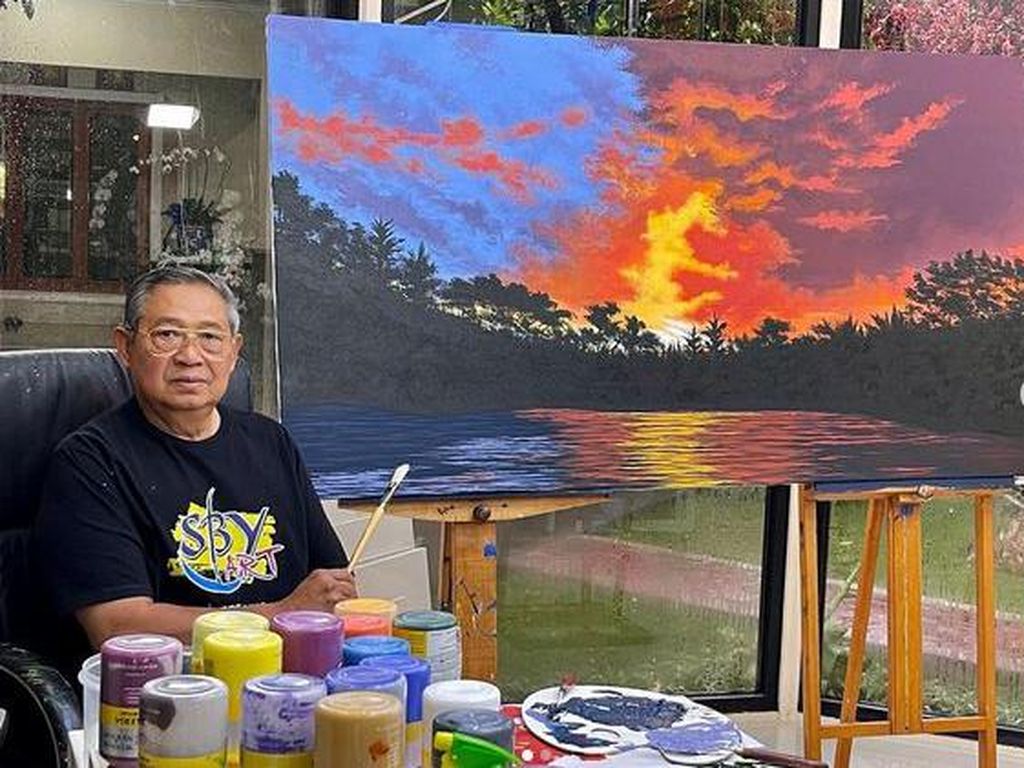 SBY, Lukisan Langit Senja dan Prinsip Harus Bisa