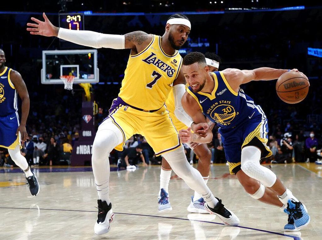 Hasil NBA: Warriors Kalahkan Lakers, Bucks Atasi Nets